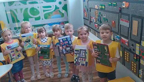 Месячник  «Безопасность дорожного движения» в МОУ детском саду № 24